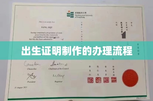 金山屯出生证明制作的办理流程