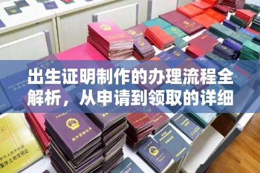 金山屯出生证明制作的办理流程全解析，从申请到领取的详细指南
