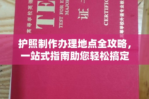 金山屯护照制作办理地点全攻略，一站式指南助您轻松搞定